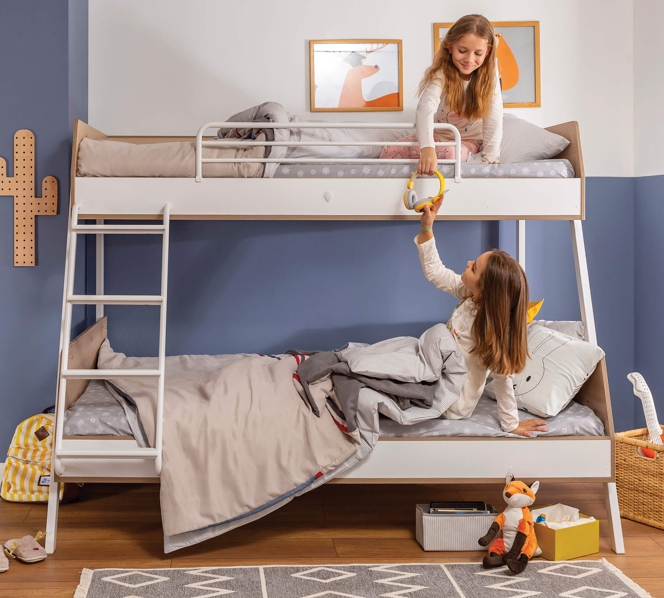 Modera кровать двухъярусная широкая (90x200-120x200 см) – Cilek Belarus