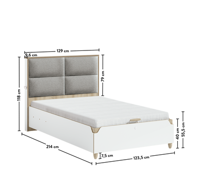 Modera кровать с базой