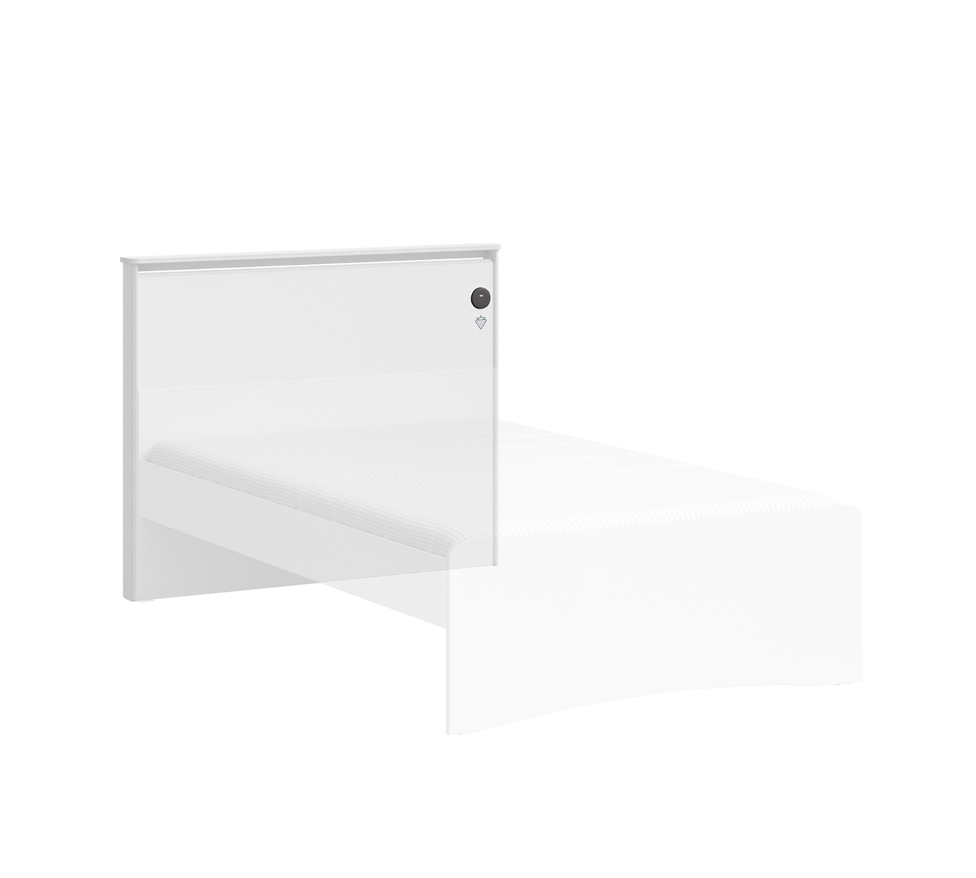 White изголовье простое (120 см)