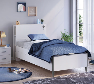 White книжное изголовье