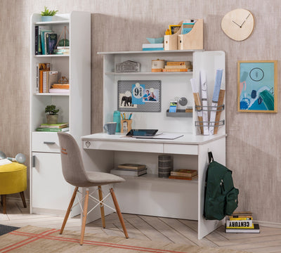 White книжный стеллаж