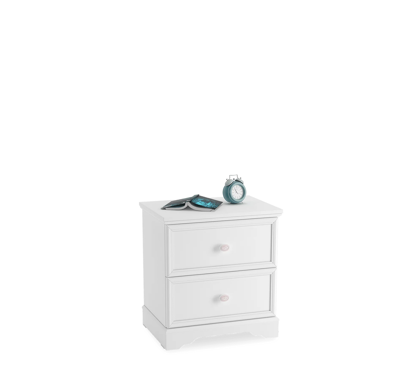 Rustic White прикроватная тумба