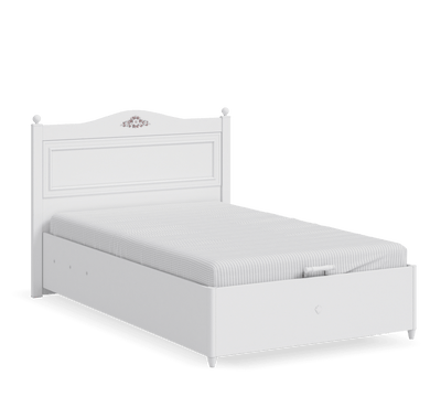 Rustic White кровать с базой