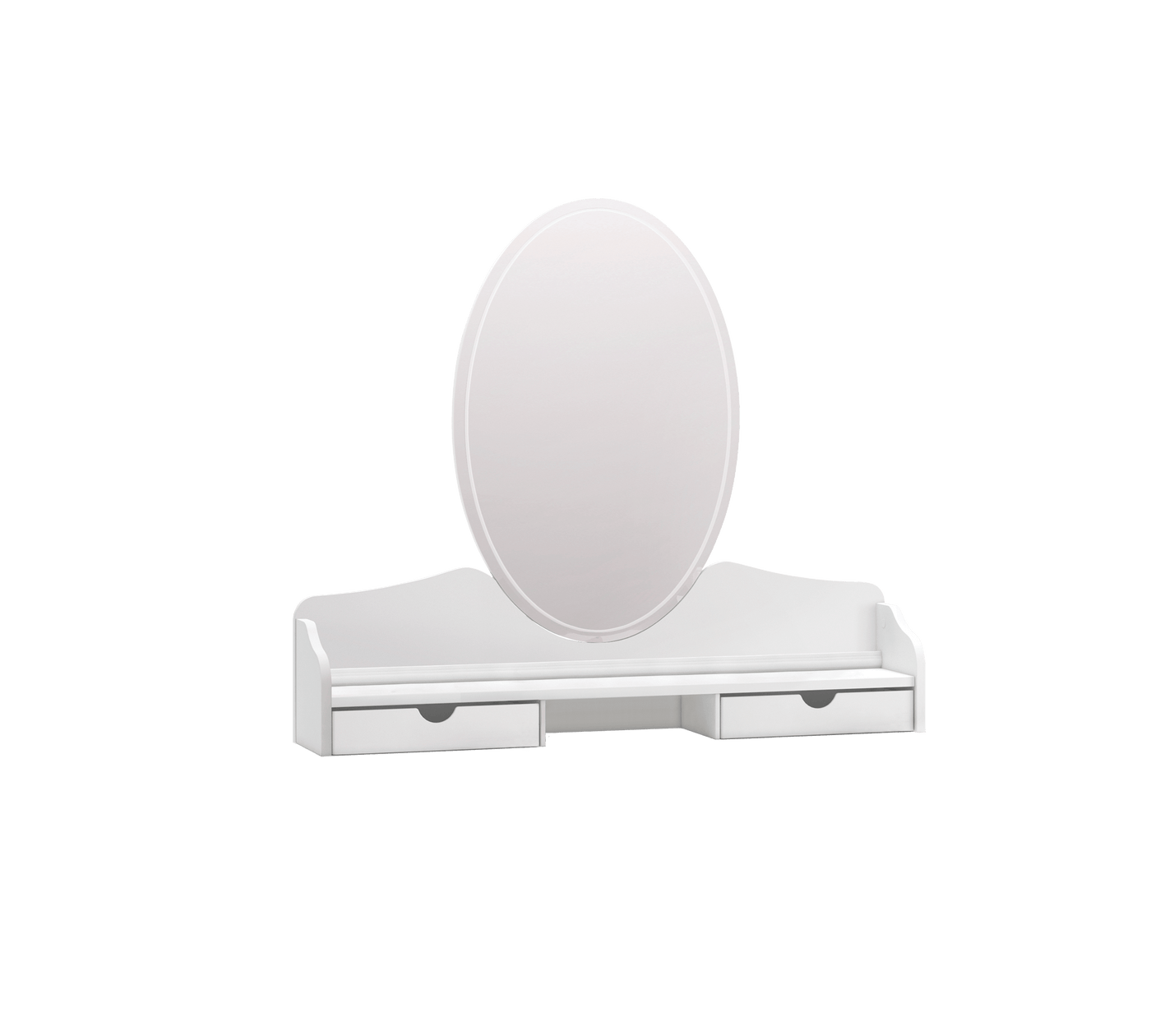 Rustic White зеркало к комоду
