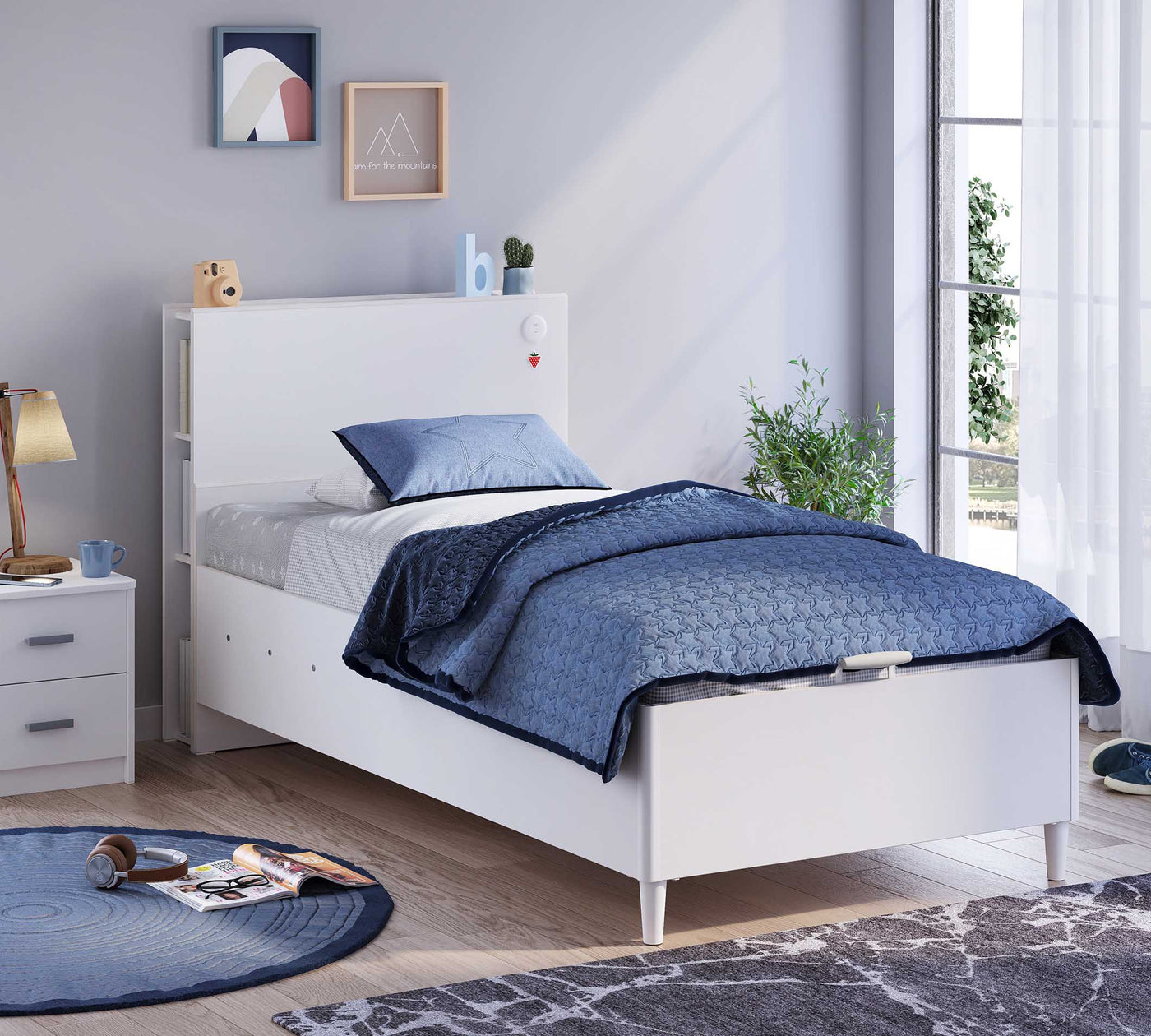 Montes White книжное изголовье