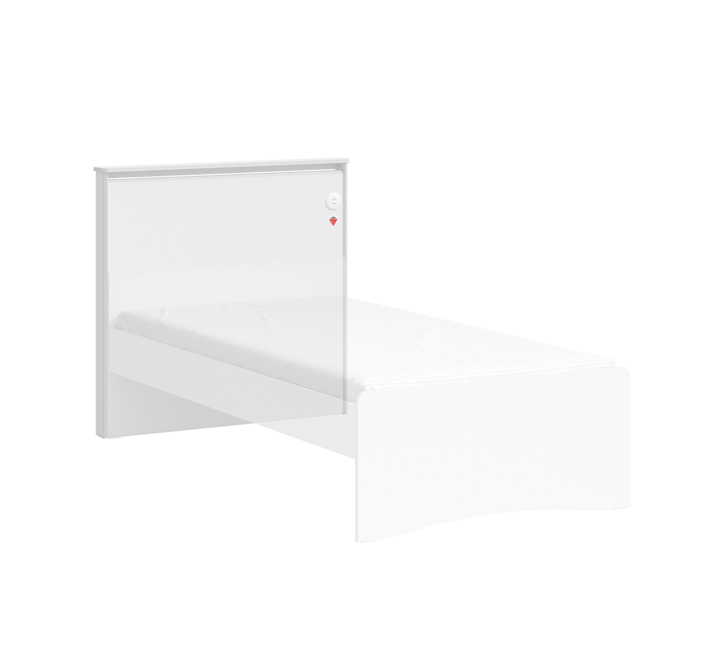 Montes White плоское изголовье (100 см)