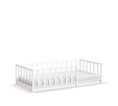 Montes White кровать без крыши (90x190 см)