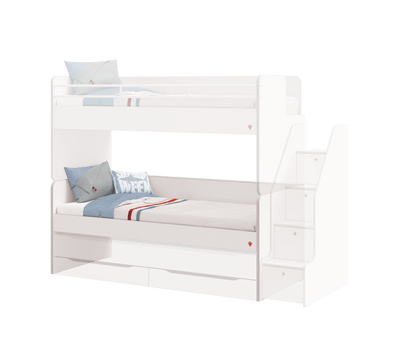 Studio White кровать (90x200 см)