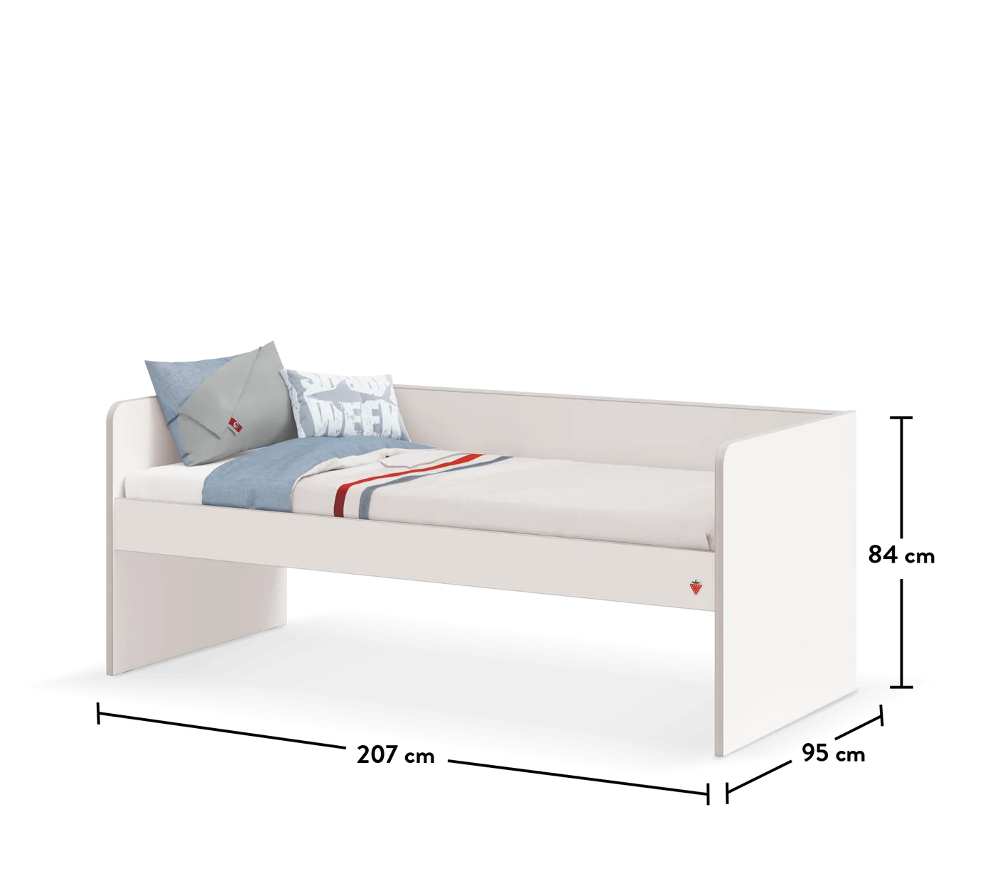 Studio White кровать (90x200 см)
