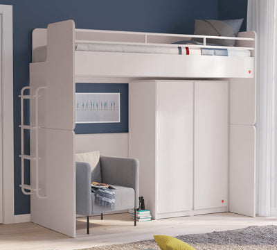 Studio White металлическая лестница