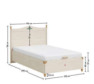 Flora (New) кровать с базой