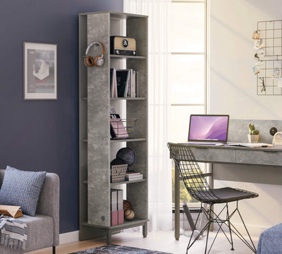 Space Gray книжный шкаф