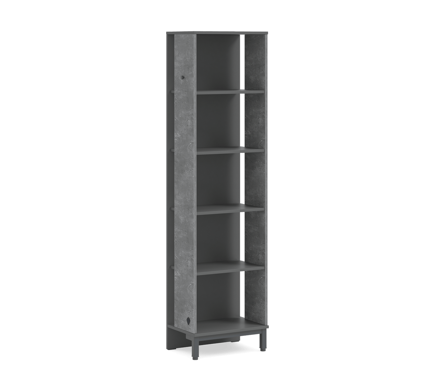 Space Gray книжный шкаф
