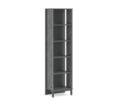 Space Gray книжный шкаф