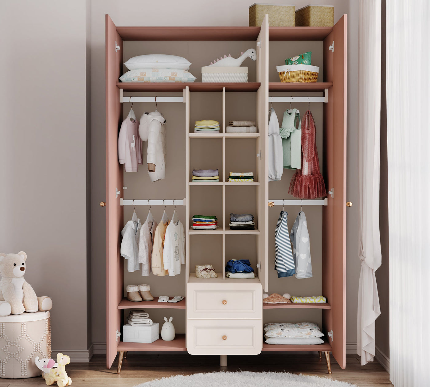Baby Elegance шкаф трехдверный