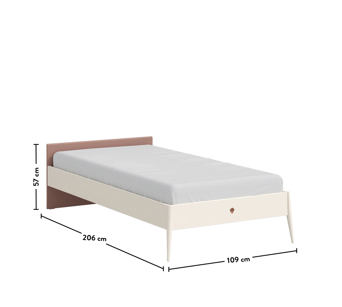 Elegance кровать без изголовья