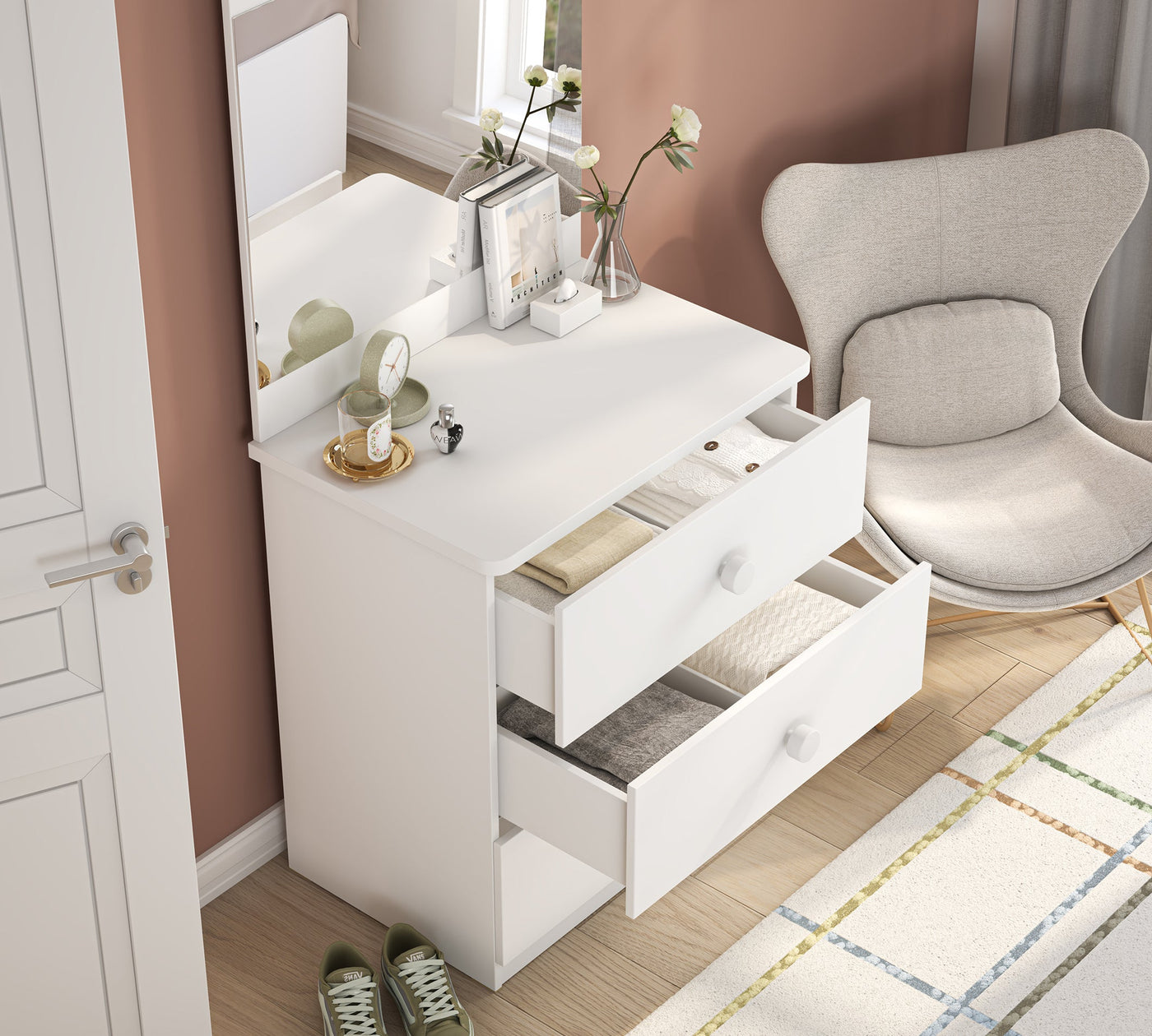 VARIA WHITE Line комод