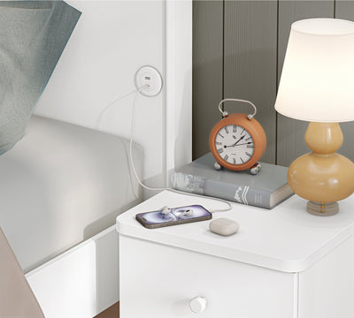 VARIA WHITE Кровать (100x200 cm)