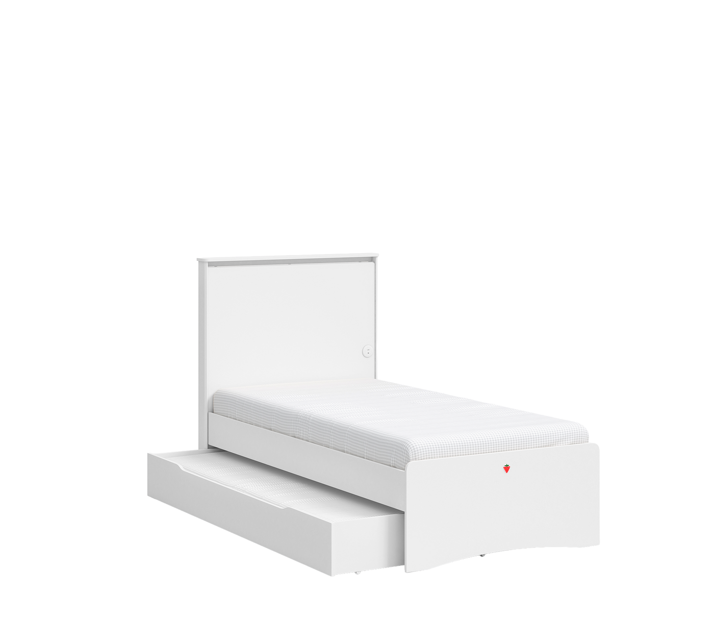 VARIA WHITE Выдвижная кровать  (90x190 cm)